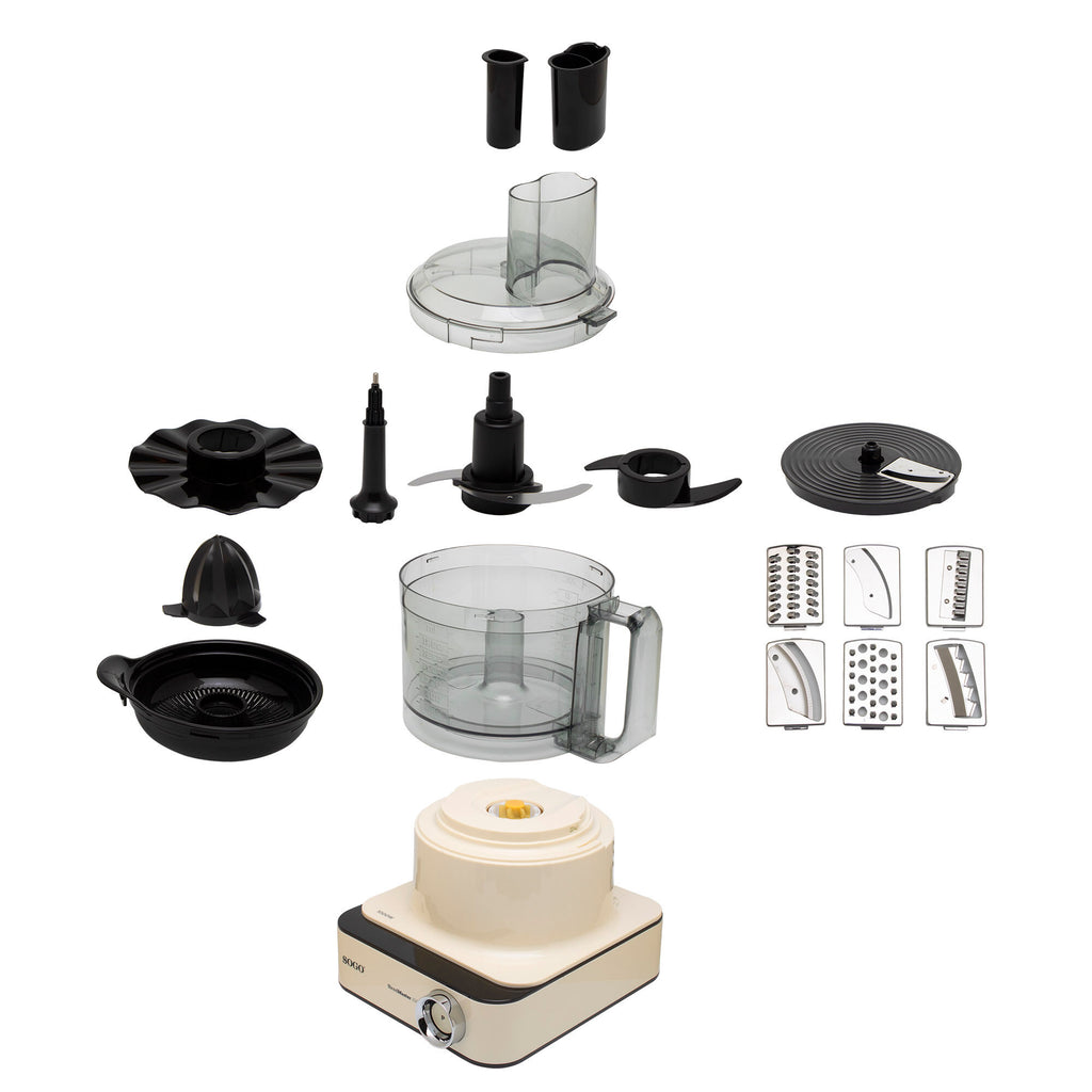 Sogo Food Processor – LED Display, 6 Speeds, Ice Crush & Pulse | BAT-SS-14575