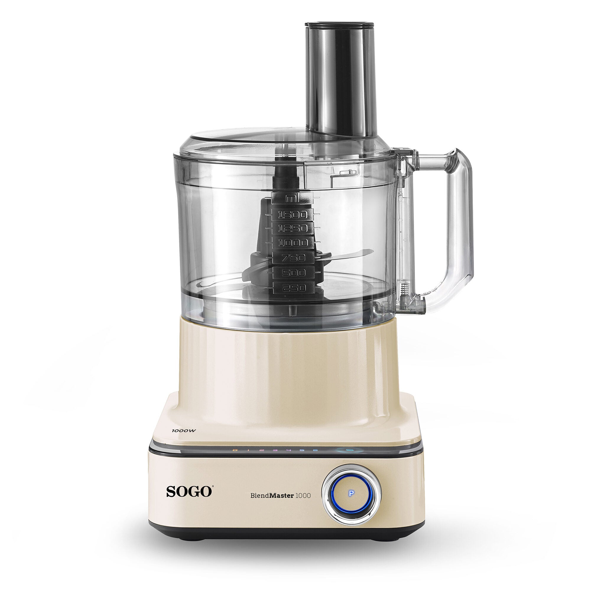 Sogo Food Processor – LED Display, 6 Speeds, Ice Crush & Pulse | BAT-SS-14575
