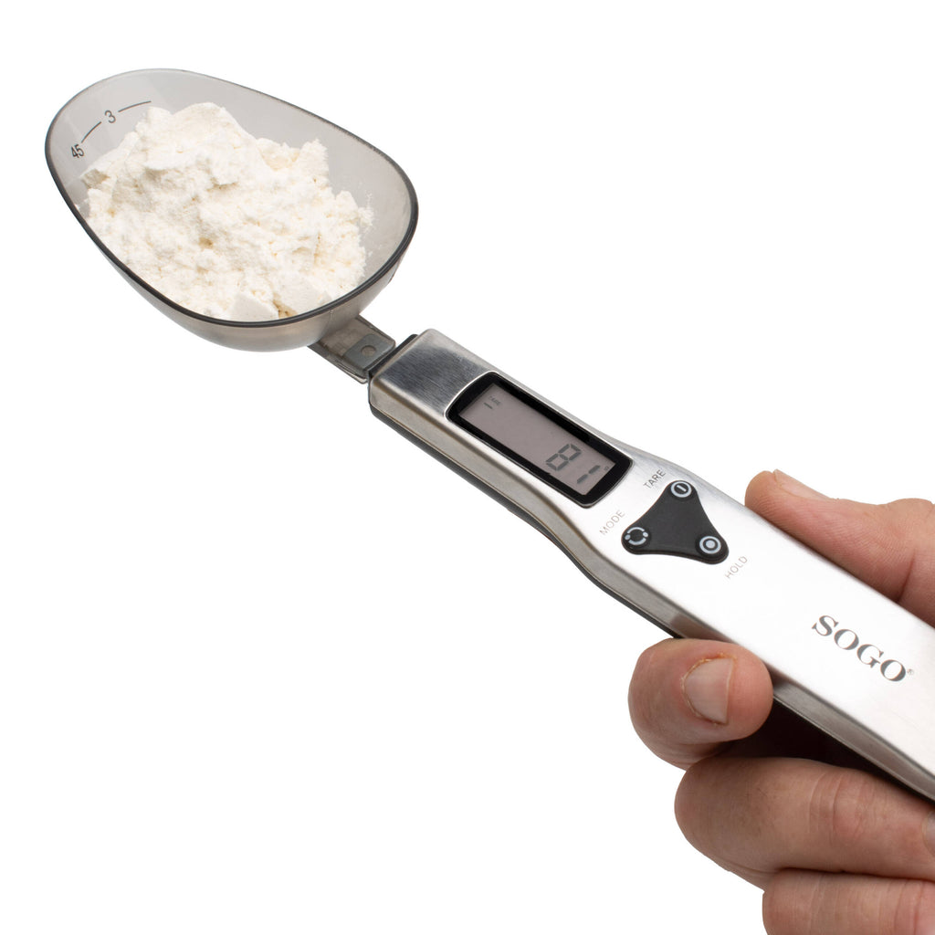 SOGO Spoon Scale Digital – 300g, 0.1g Precision, LCD, BPA-Free – BAC-SS-2930