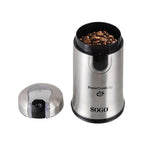 SOGO Electric Coffee & Spice Grinder PowerCrush150  – 150W, 50g, Stainless Steel – MOL-SS-5234