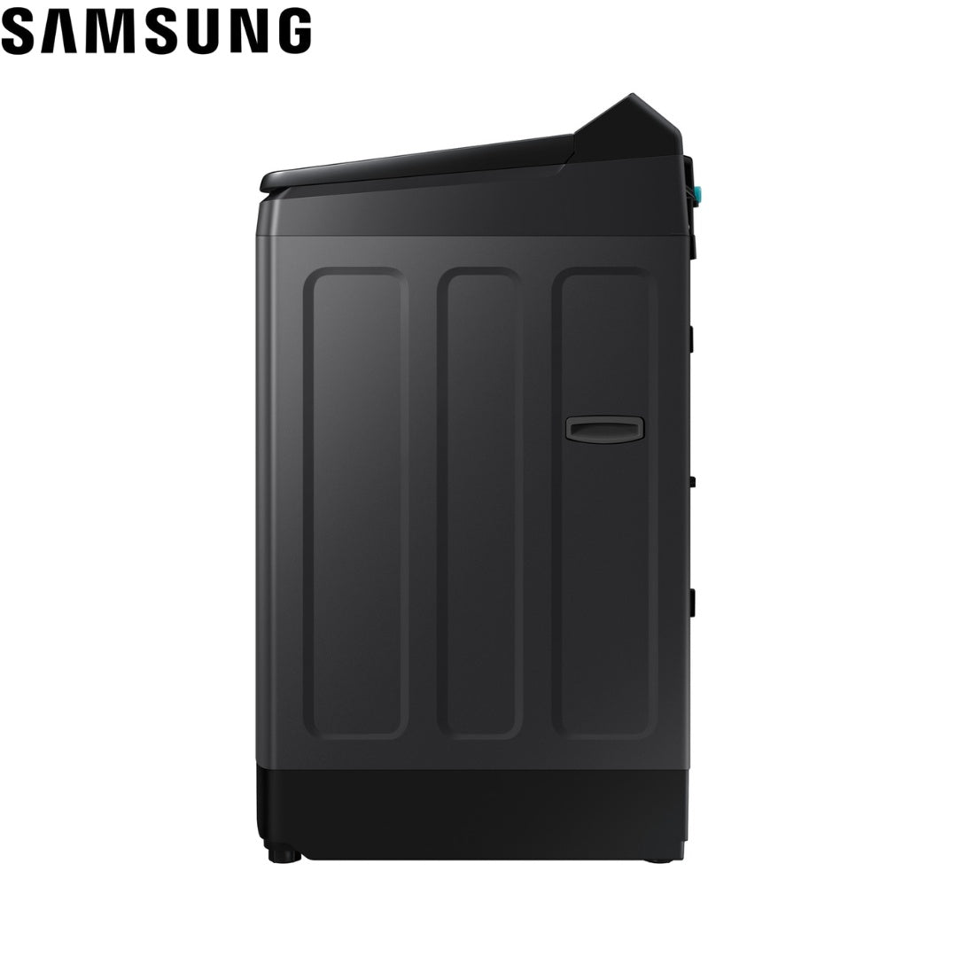 Samsung AI Top-Load Washing Machine 15kg – Bespoke EcoBubble, AI Wash, BubbleStorm, SmartThings, Black Caviar | WA80F15S5CRQ