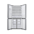 Samsung 4-Door Refrigerator 466L – Twin Cooling Plus, Water Dispenser, Silver, RF48A4010M9/LV