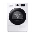 Samsung Dryer Heat Pump Condenser Tumble 9 KG  Series 5 White – A++ Energy, SensorDry, Diamond Drum | DV90TA040AE
