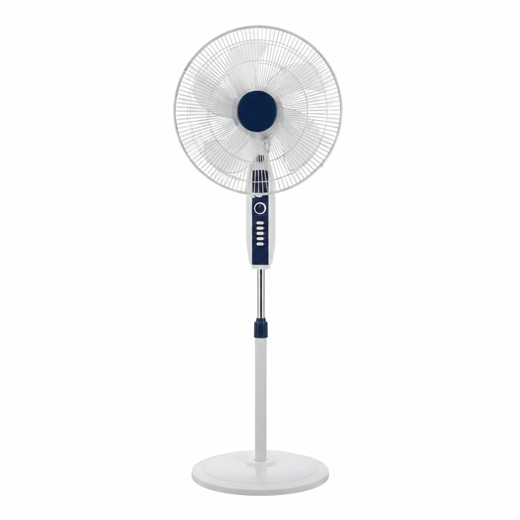 Farco Stand Fan 18" – 4 Speeds, Copper Motor, 3kg Heavy Base – FA-FS1824