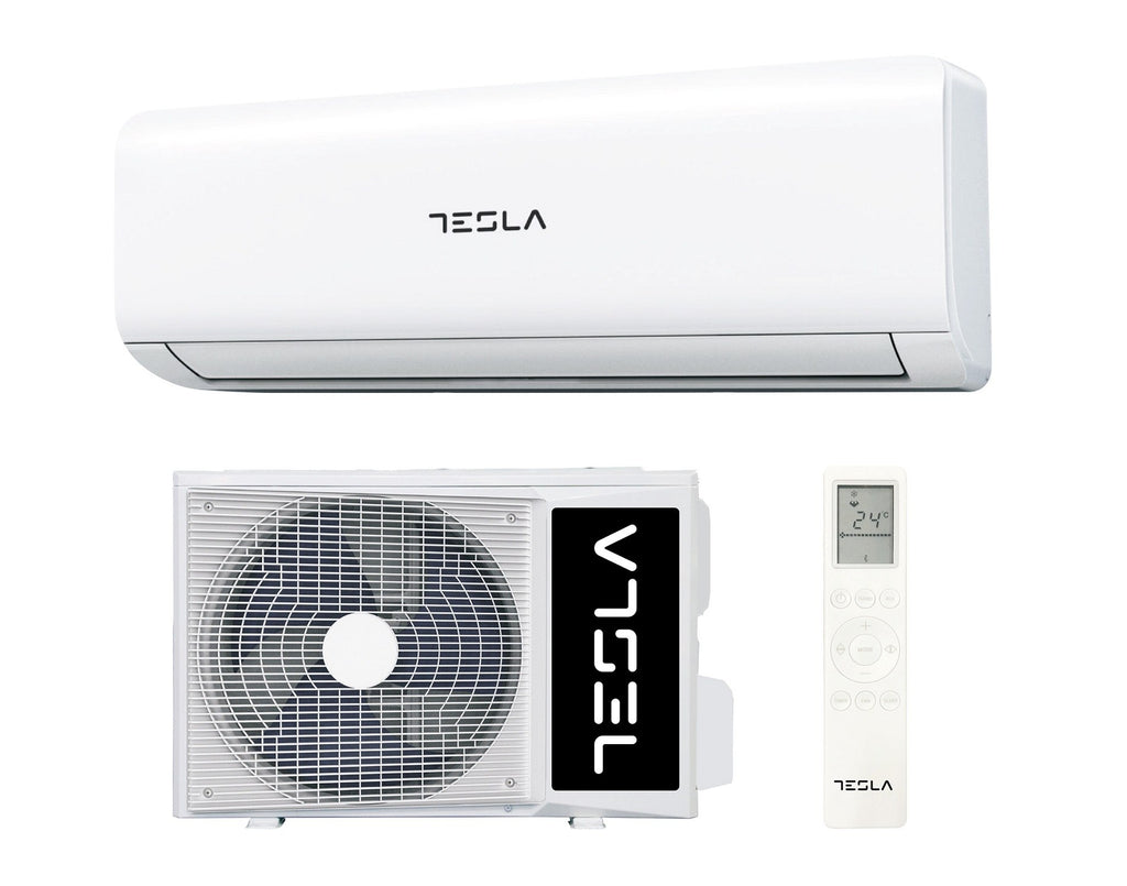 Tesla AC 12000 BTU Inverter, WiFi, Gear Control, White