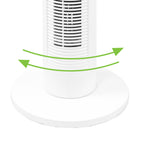 Haeger Tower Fan Wind 32" (81cm) – 3 Speeds, 90° Oscillation, 60-Min Timer TF-032.004A