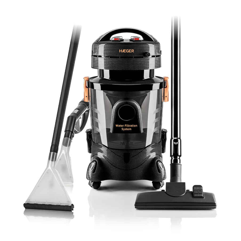 Haeger Vacuum Cleaner Shampoeer Pro Multifunction 1400W 9L – Cyclonic Water Filter, VC-12W.045A