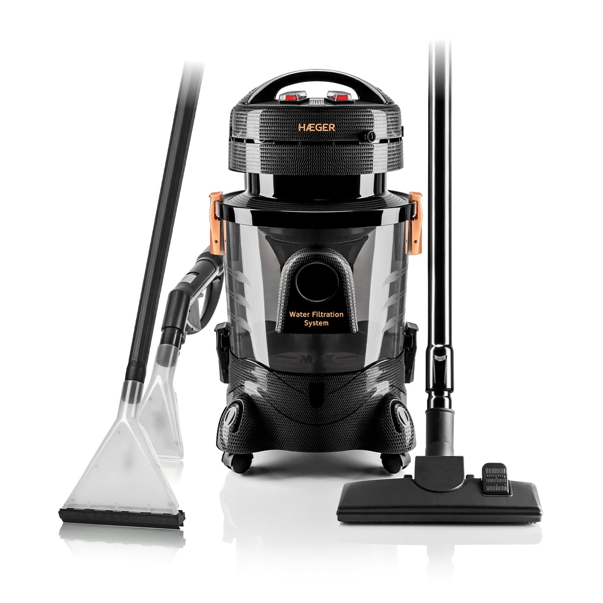 Haeger Vacuum Cleaner Shampoeer Pro Multifunction 1400W 9L – Cyclonic Water Filter, VC-12W.045A