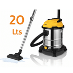 Haeger Vacuum Cleaner 1200W Work Force 20 Wet & Dry  – 20L INOX, 16 kPa, Air Blower, Tank Drain, VC-W&D.038A