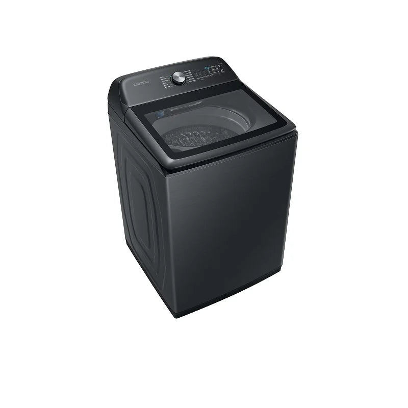 Samsung Top Load Washing Machine 24 Kg, Black Caviar  | WA24A8376GV