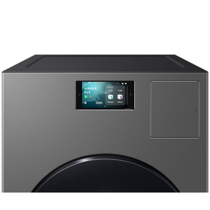 Samsung Bespoke AI Laundry Combo™ 26 KG / 15 KG – AI Opti Wash & Dry, EcoBubble™, Steam, SmartThings, Gray | WD26DB8995BZGU