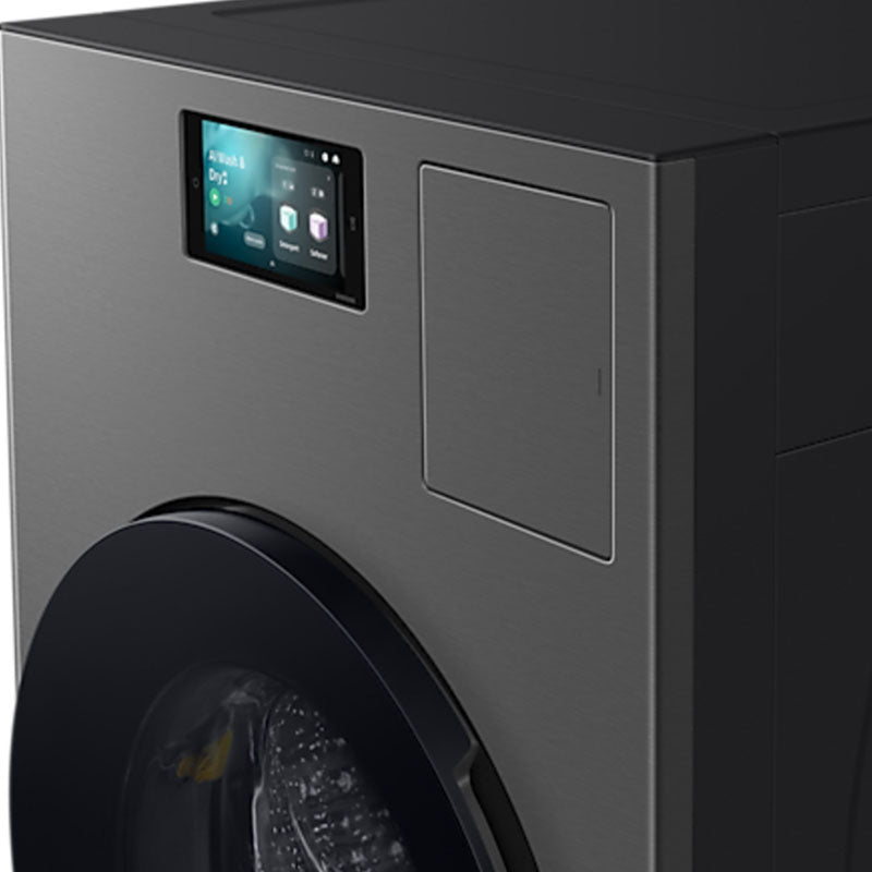 Samsung Bespoke AI Laundry Combo™ 26 KG / 15 KG – AI Opti Wash & Dry, EcoBubble™, Steam, SmartThings, Gray | WD26DB8995BZGU