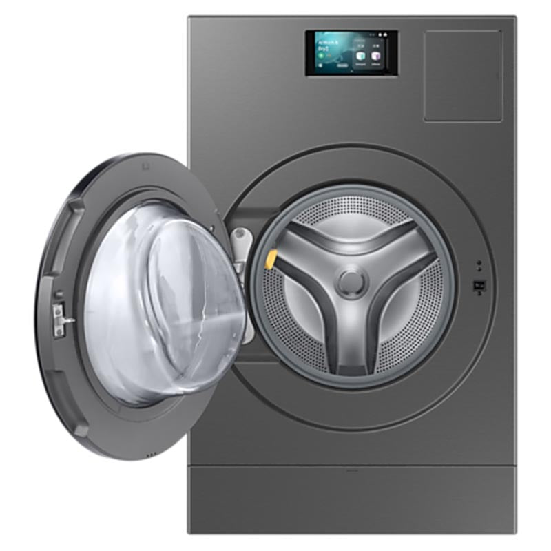 Samsung Bespoke AI Laundry Combo™ 26 KG / 15 KG – AI Opti Wash & Dry, EcoBubble™, Steam, SmartThings, Gray | WD26DB8995BZGU