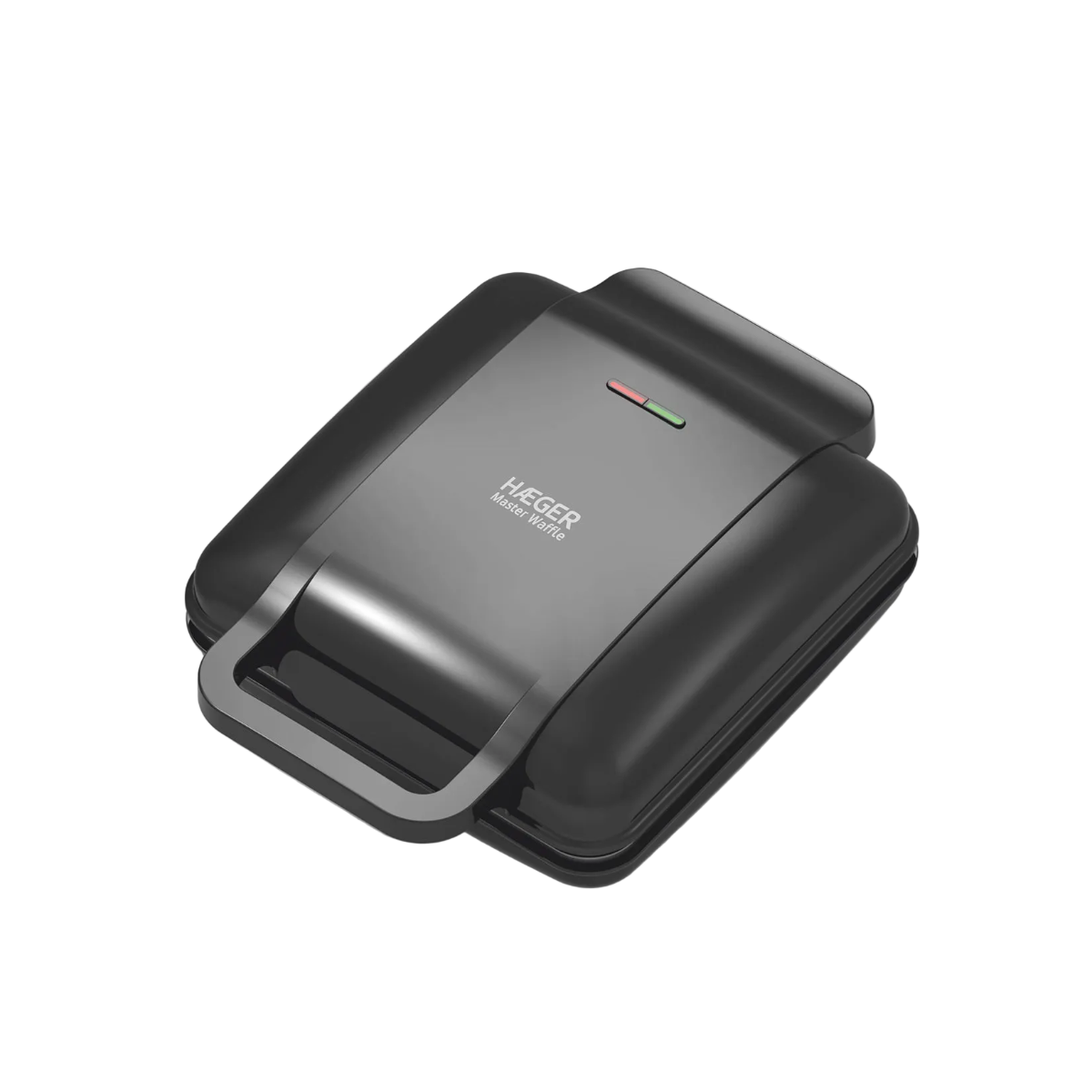Haeger Waffle Maker Master Waffles 1400W – Belgian Shape, Non-Stick, Auto Thermostat, WM-140.001A