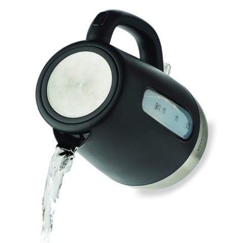 Kenwood Kettle Cordless Electric 1.7L – 2200W, Rapid Boil, Auto Shut-Off, Black, ZJP01.A0BK