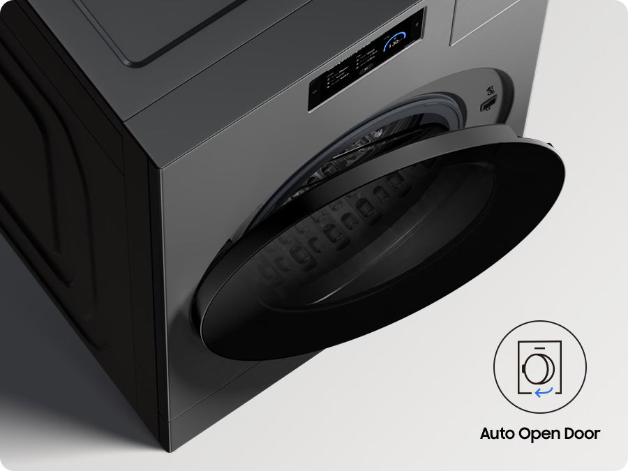 Samsung Bespoke AI Laundry Combo™ 26 KG / 15 KG – AI Opti Wash & Dry, EcoBubble™, Steam, SmartThings, Gray | WD26DB8995BZGU