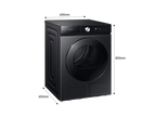 Samsung Dryer Bespoke AI Heat Pump 9 Kg Black | DV90BB7440GBFH