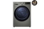مجفف إل جي DUAL Inverter Heat Pump™ Dryer سعة 9 كجم - فضي بلاتيني، RH90V9PV8N