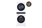 LG WashTower™ غسالة تعبئة أمامية 21 كغ غسيل / 16 كغ تجفيف - أبيض، WT2116WRK