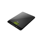 HAEGER Kitchen Scale Dark Glass – 5kg Precision | KS-005.007A