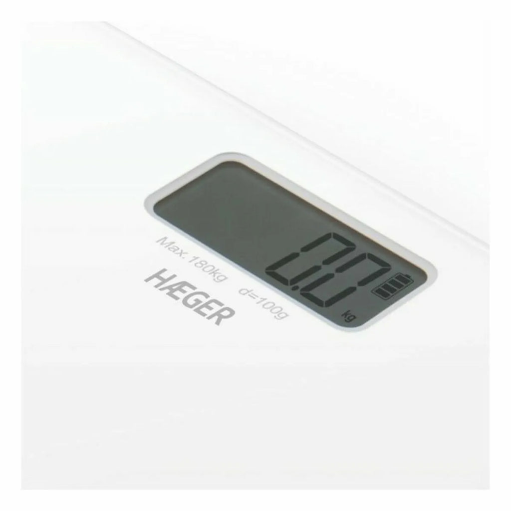 HAEGER Digital Bathroom Scale – 180kg, LCD, Auto Power Off | BS-DIG.011A