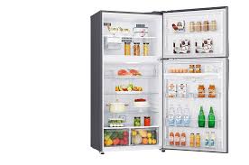 ثلاجة إل جي، فريزر علوي، سعة 630 لترًا، GRM-852HLI، فضية