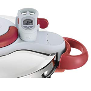 Tefal ClipsoMinut' Perfect Pressure Cooker 7.5L | Stainless Steel Timer, Induction, With Timer | P4624831