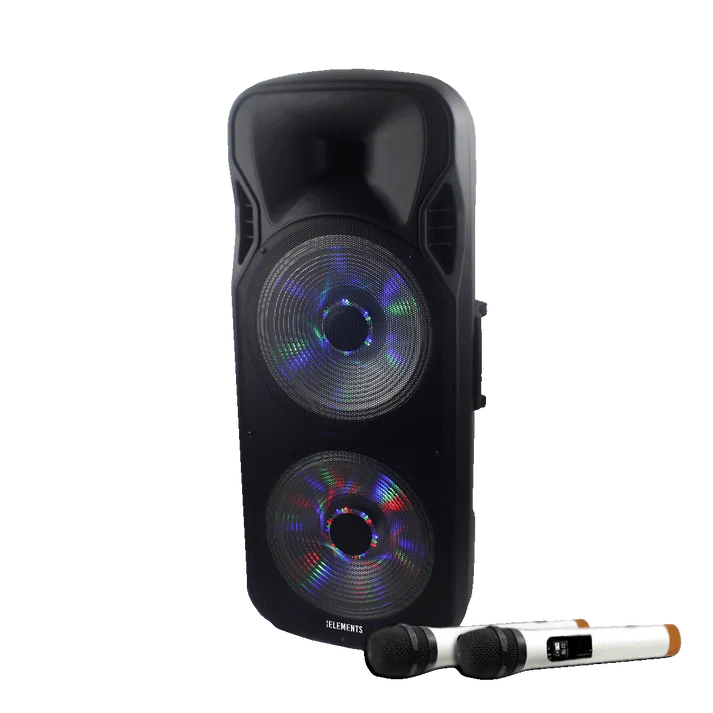 مكبر صوت كاريوكي KB ELEMENTS مع عربة بعجلتين (EK1515P)