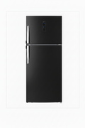 Queen Chef Top Freezer No Frost Refrigerator 486L – Black, A++, Inverter, FC2-54B