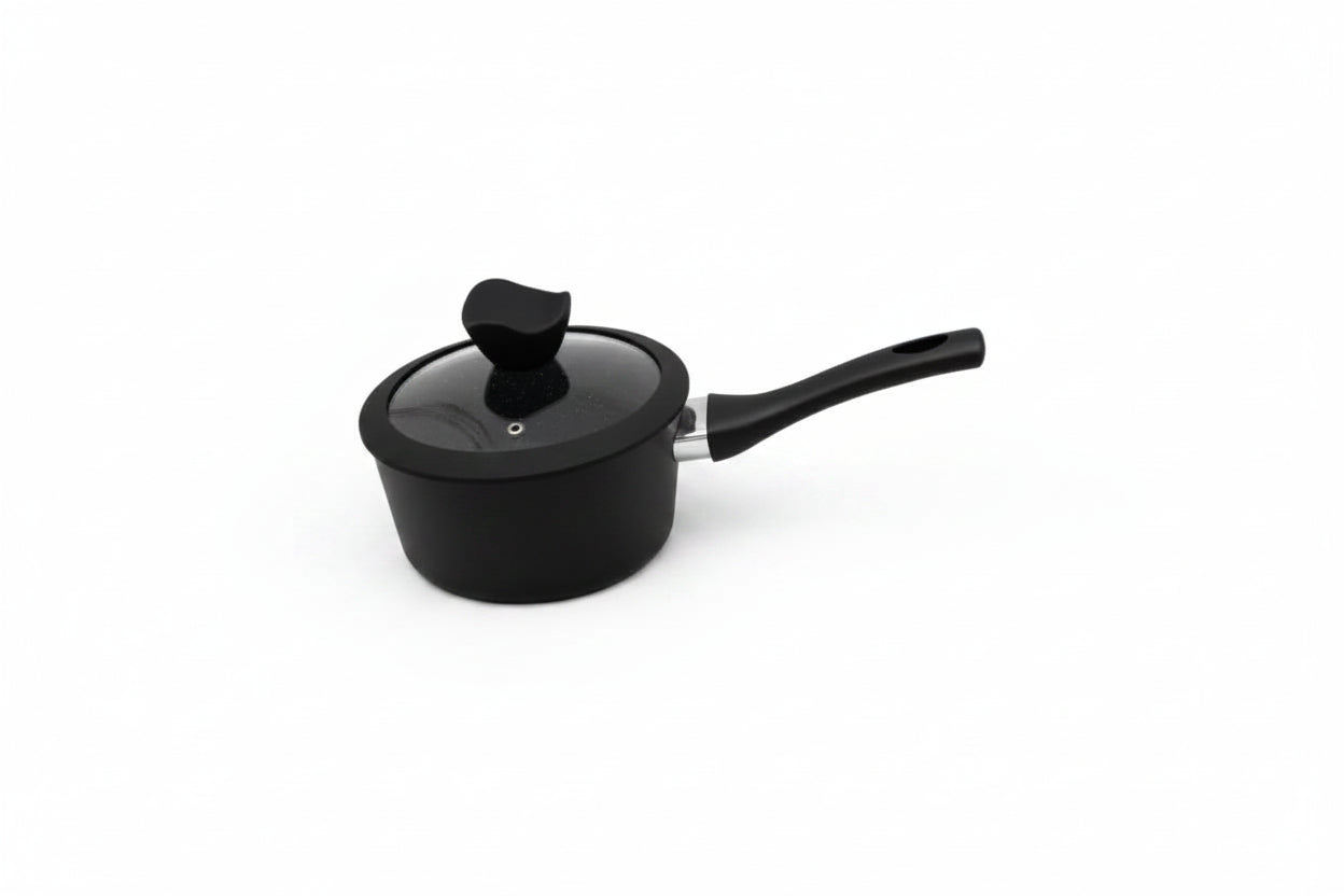 Mirage Black Granite Coated Cookware Set 6 Pcs | SET 1836