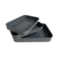 Mirage Grey Granite Coated Baking Pan Set 3 Pcs | M-BP3541