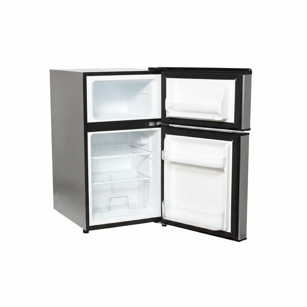 Mirage Mini Fridge 2 Doors 83L Silver | DX-920