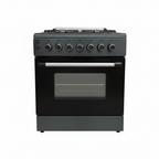 Mirage Freestanding Gas Cooker GE6060 – 4 Burners Sabaf | 60x60cm | Grey