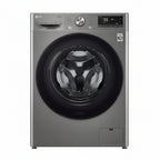 غسالة ال جي ذات تحميل أمامي، 11 كجم | TurboDrum™ | 6 Motion | فضي، WR5011PSG