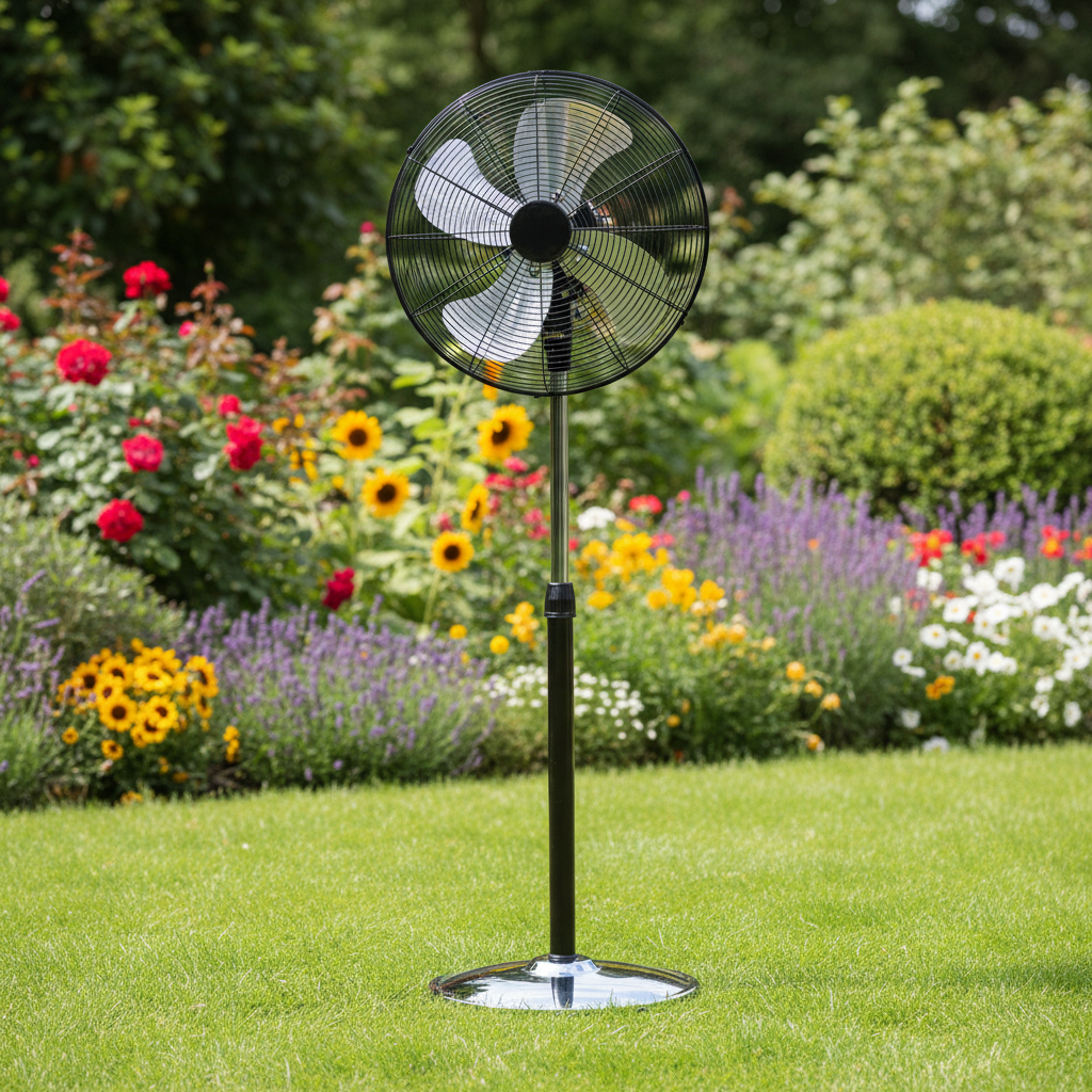 Queen Chef Stand Fan 20" Semi-Industrial – 110W, 3 Speeds | CF-50S