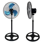 Mirage Stand Fan 18" 60W 3 Blades Black | MSF-18