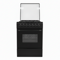 Mirage Freestanding Gas Cooker GE1640 – 4 Burners Sabaf | 60x60cm | Black