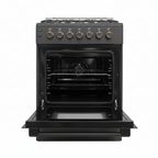 Mirage Freestanding Gas Cooker GE6060 – 4 Burners Sabaf | 60x60cm | Grey
