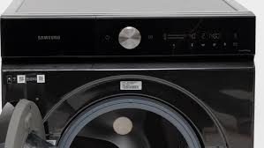 Samsung Washing Machine Bespoke Front-Load 12kg – AI Wash, QuickDrive, Auto Dispense, Steam, SmartThings, Black | WW12BB944DGBSP