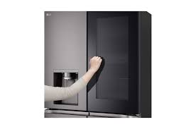 ثلاجة إل جي 4 أبواب سعة 738 لتر – زجاج أسود | InstaView Door-in-Door، موديل GCX-334DFBB
