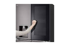 ثلاجة إل جي 4 أبواب سعة 738 لتر – زجاج أسود | InstaView Door-in-Door، موديل GCX-334DFBB