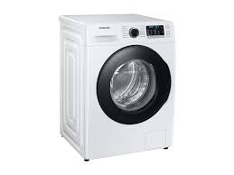 غسالة سامسونج تحميل أمامي، 8 كجم، 1400 دورة في الدقيقة، WW80TA046AE، أبيض