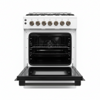 Mirage Freestanding Gas Cooker GE6060 – 4 Burners Sabaf | 60x60cm | White