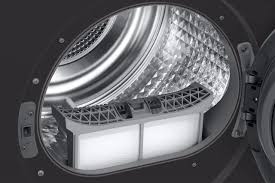 Samsung Dryer, Heat Pump, 9 KG DV90T6240LX, Dark Inox