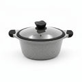 Mirage Grey Granite Coated Casserole Pot 20 cm x 10 cm | C20