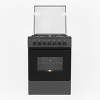 Mirage Freestanding Gas Cooker GE1640 – 4 Burners Sabaf | 60x60cm | Grey