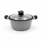 Mirage Grey Granite Coated Cookware Set 6 Pcs | SET 1836