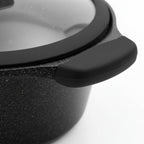 Mirage Black Granite Coated Cookware Set 6 Pcs | SET 1836