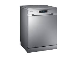 غسالة أطباق سامسونج، تتسع لـ 14 طقم أطباق، موديل DW60M5070FS، فضية اللون