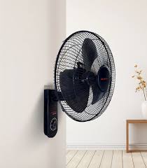 Farco Wall Fan 18"  – 60W, 3 Speeds, Copper Motor, Black – FW1810